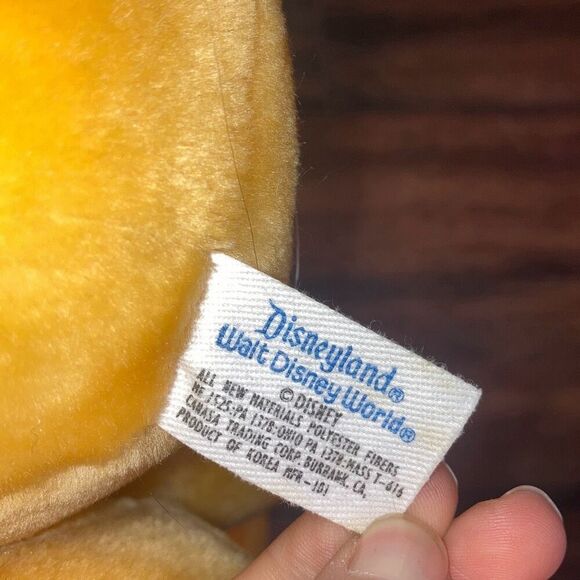 Vintage Disney Large Oversized Plush Pluto Dog Stuffed Animal Toy Collectible - Picture 6 of 6